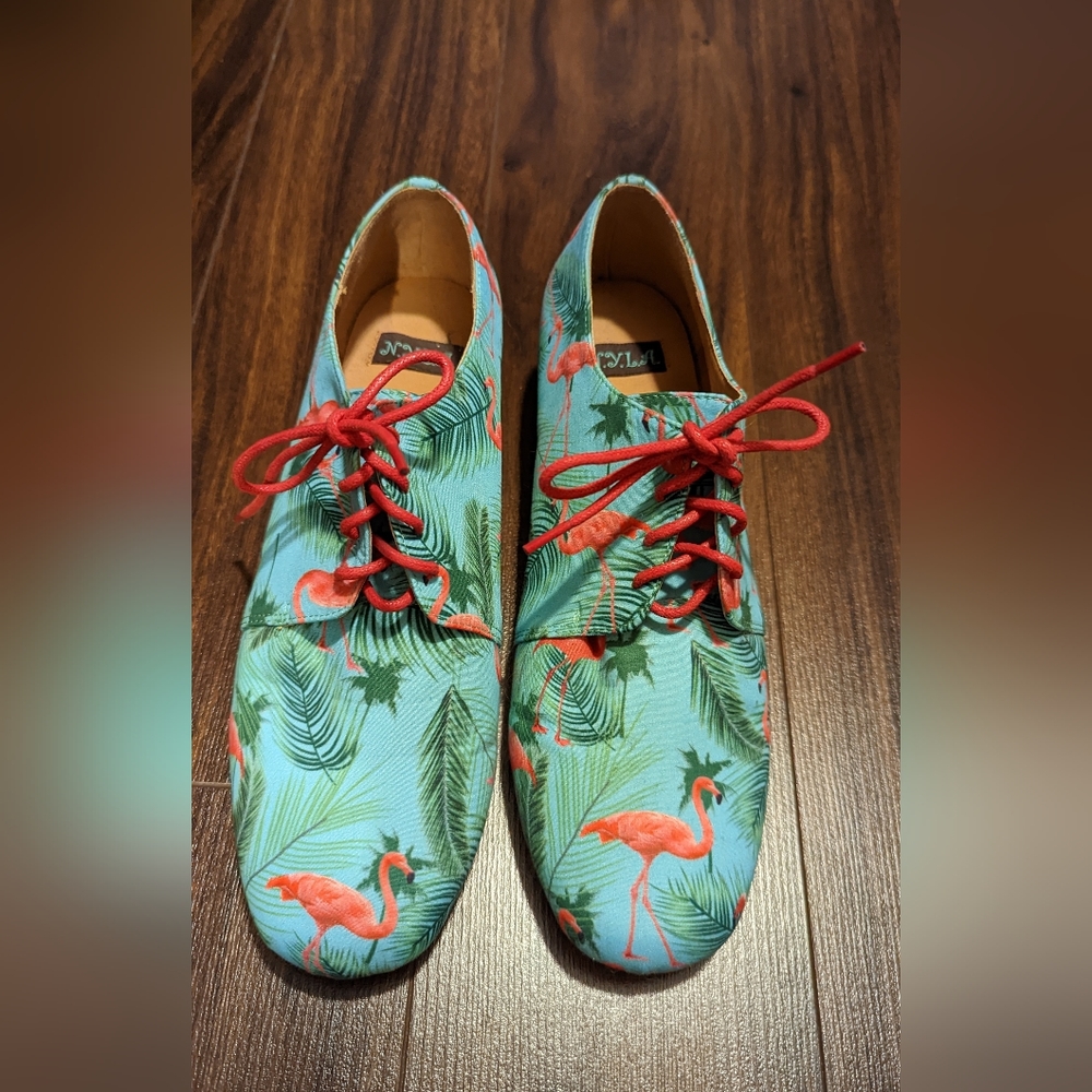 Flamingo Flow Oxford Heel -  NYLA